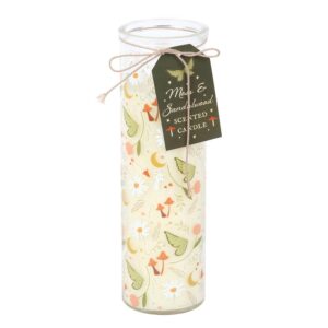 Fairy Folklore Moss & Sandalwood Tube Candle – Woodland Scent