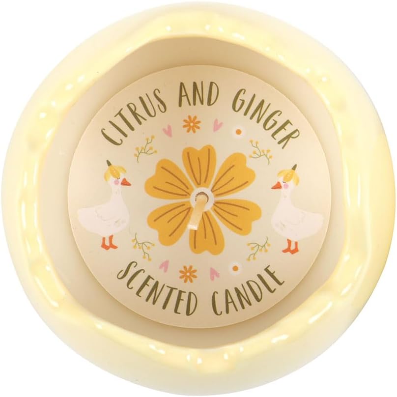Citrus & Ginger Egg Shaped Candle - Image 4