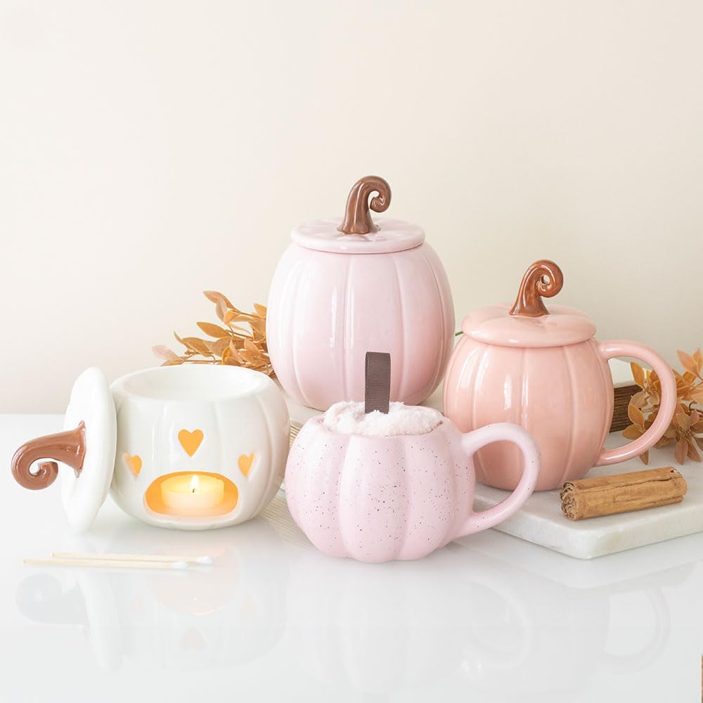 Pink Pumpkin Mug and Socks Set - Image 4