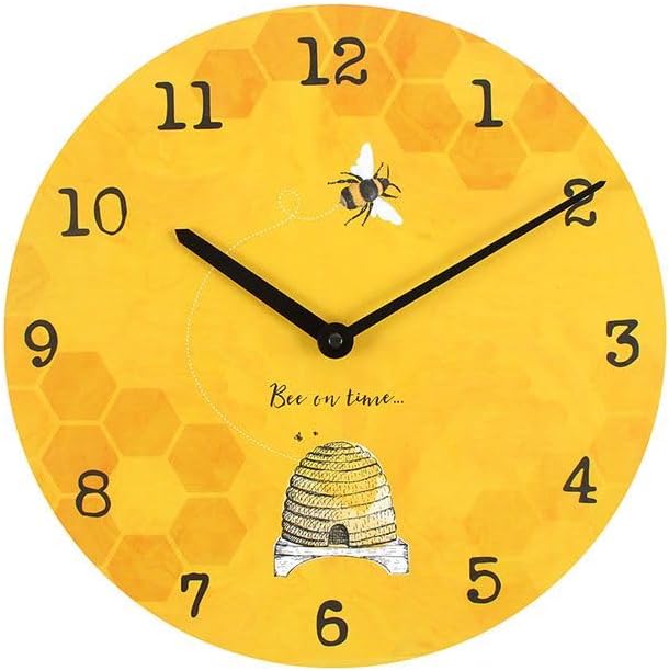 Bee on Time Wall Clock – Quirky Bee Kitchen & Home Décor - Image 3
