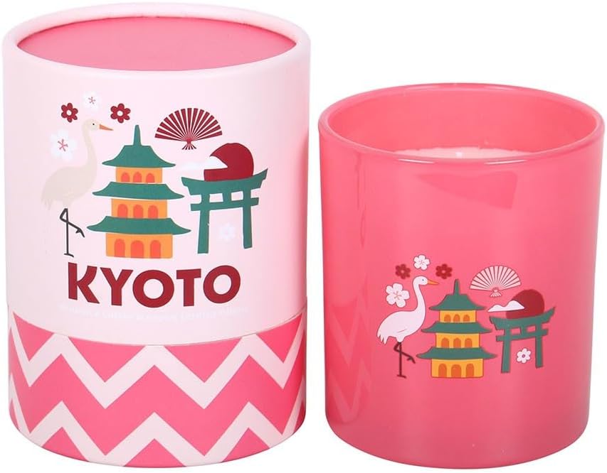 Kyoto Bamboo & Cherry Blossom Scented Candle - Image 4