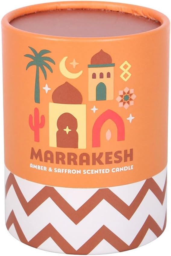 Marrakesh Amber & Saffron Scented Candle - Image 3
