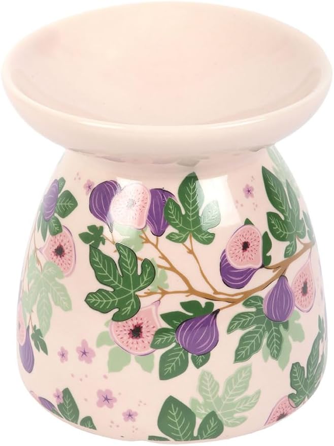 Fig Tree Print Oil Burner and Wax Warmer - Image 2