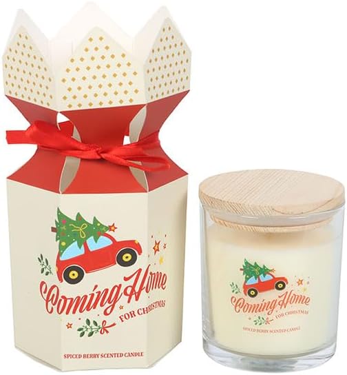 Coming Home for Christmas Spiced Berry Candle - Image 2