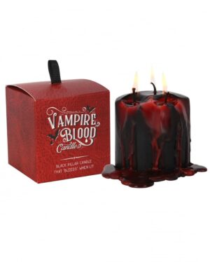 Horror-Shop Small Vampire Blood Pillar Candle
