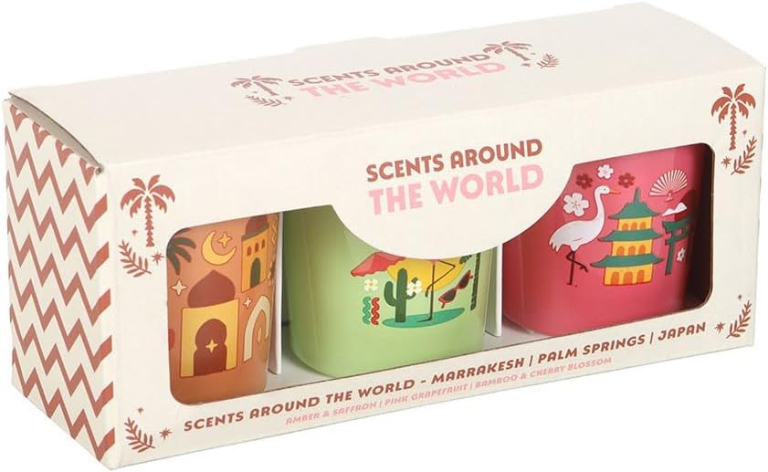 Scents Around the World Scented Candle Trio - Image 4