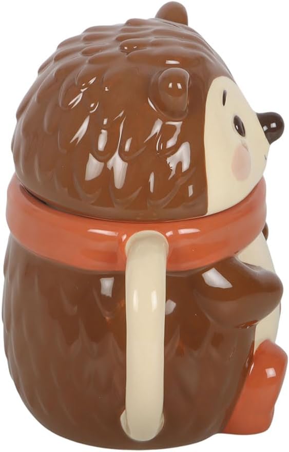 Hazel Hedgehog Lidded Mug Creature Comforts Collection - Image 5