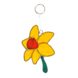 Daffodil Suncatcher – Floral Hanging Window Decoration