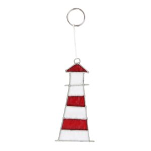 Charming Lighthouse Suncatcher Resin Seaside Homeware