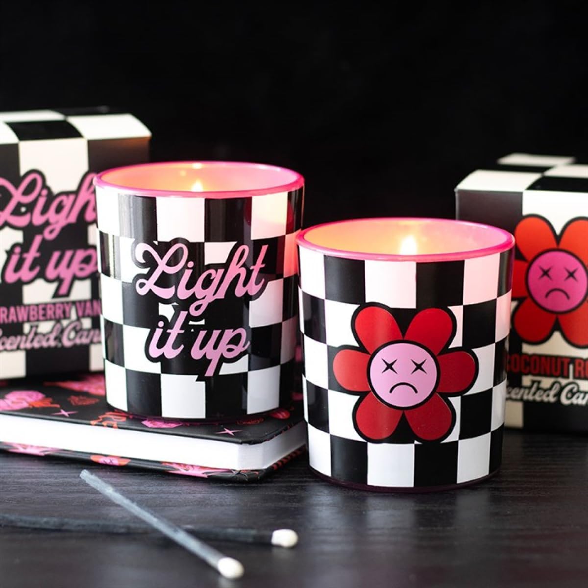 Light It Up Candle - Strawberry Vanilla Scent - Image 5