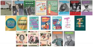 Funny Birthday Cards Pack of 20 – Retro Humour Greeting Cards