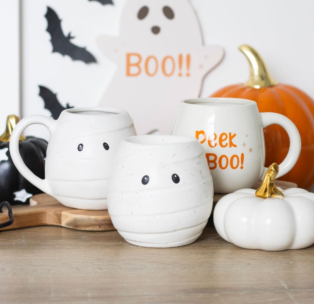 Something Different Wholesale Mummy-Shaped Mug: Quirky Design - Eye-Catching Appeal - Versatile Use - Quality Craftsmanship - Delightful Gift Idea