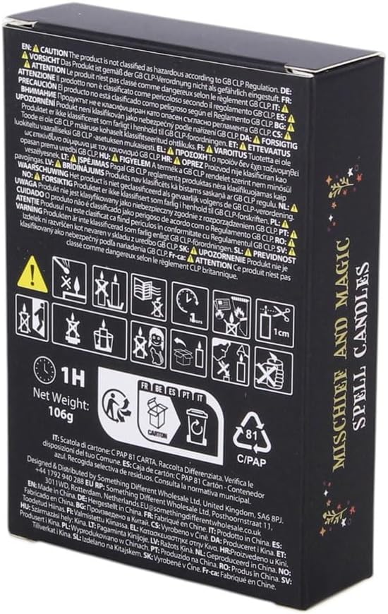 Mischief and Magic Spell Candles -12 Unscented Ritual Candles - Image 4