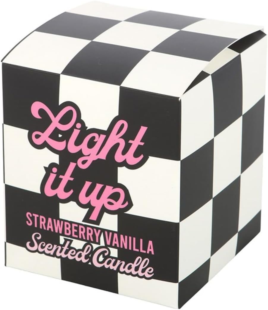 Light It Up Candle - Strawberry Vanilla Scent - Image 4