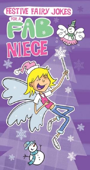 Festive Fairy Jokes For Fab Niece Funny Christmas Card
