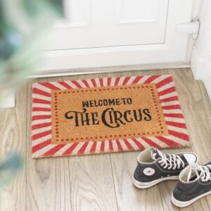 Welcome to the Circus Doormat – Vintage Circus Entrance Mat