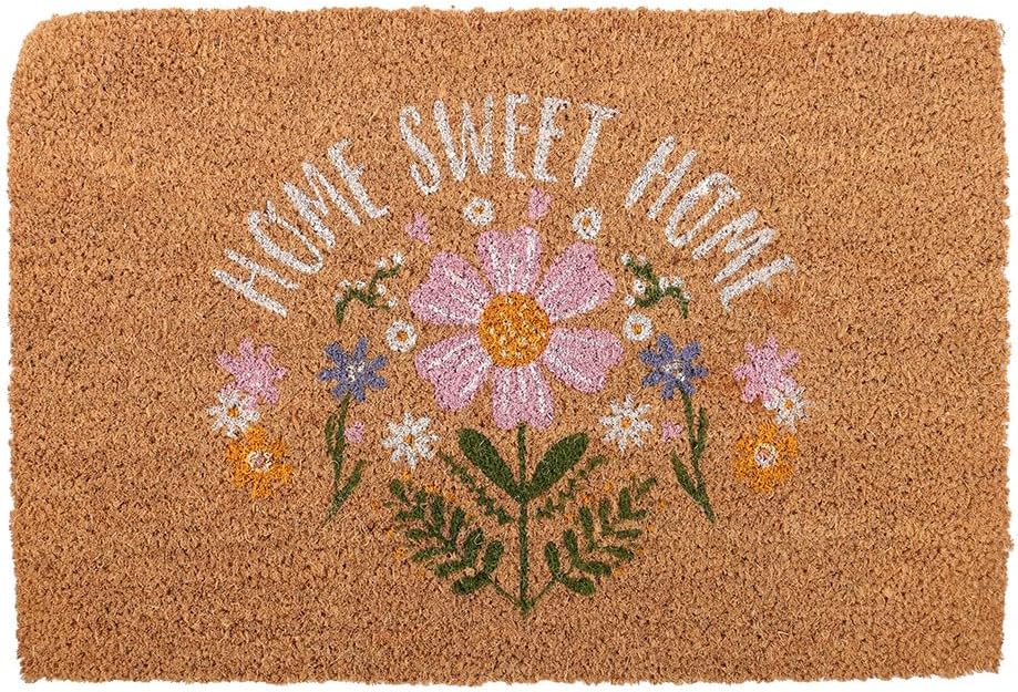Natural Daisy Home Sweet Home Doormat - Indoor Outdoor Mat - Image 3