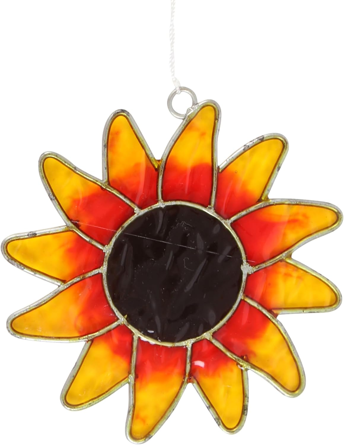 Handcrafted Sunflower Suncatcher - Elegant Window Decoration - Image 2