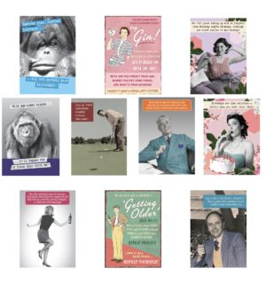 Funny Birthday Card Multipack of 10