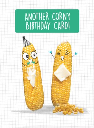 Another Corny Birthday Card – Funny Pun Design