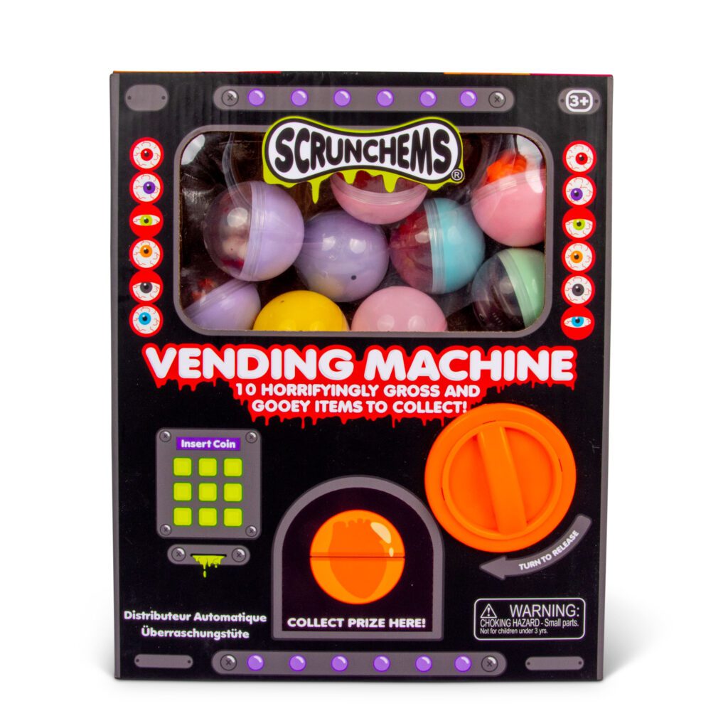 Scrunchems Gross Vending Machine – Mini Squishy Toy Dispenser