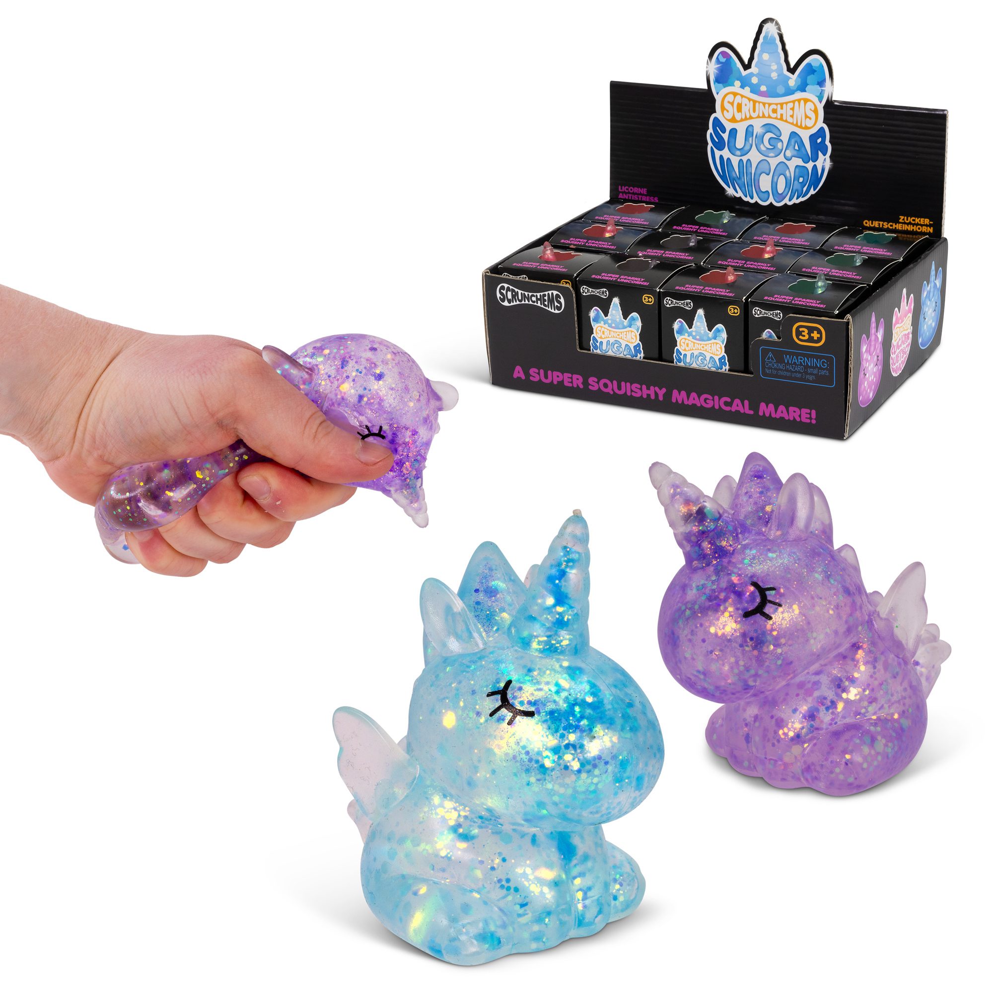 Scrunchems Sugar Unicorn – Squishy Sensory Fidget Toy - Image 2