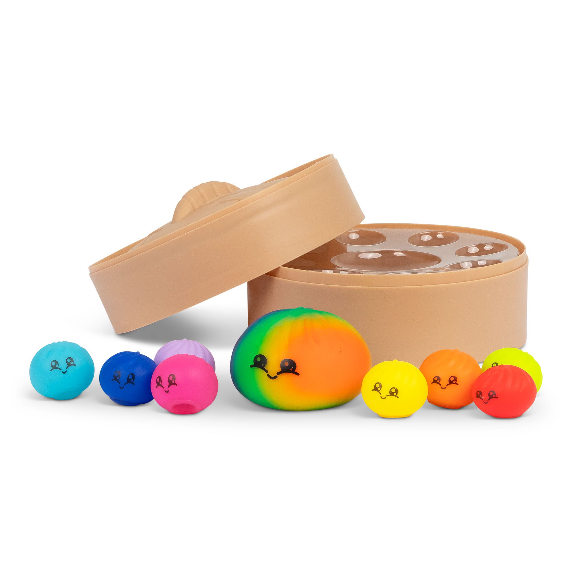 Scrunchems Mega Rainbow Dumpling Set – Squishy Sensory Fidgets - Image 4
