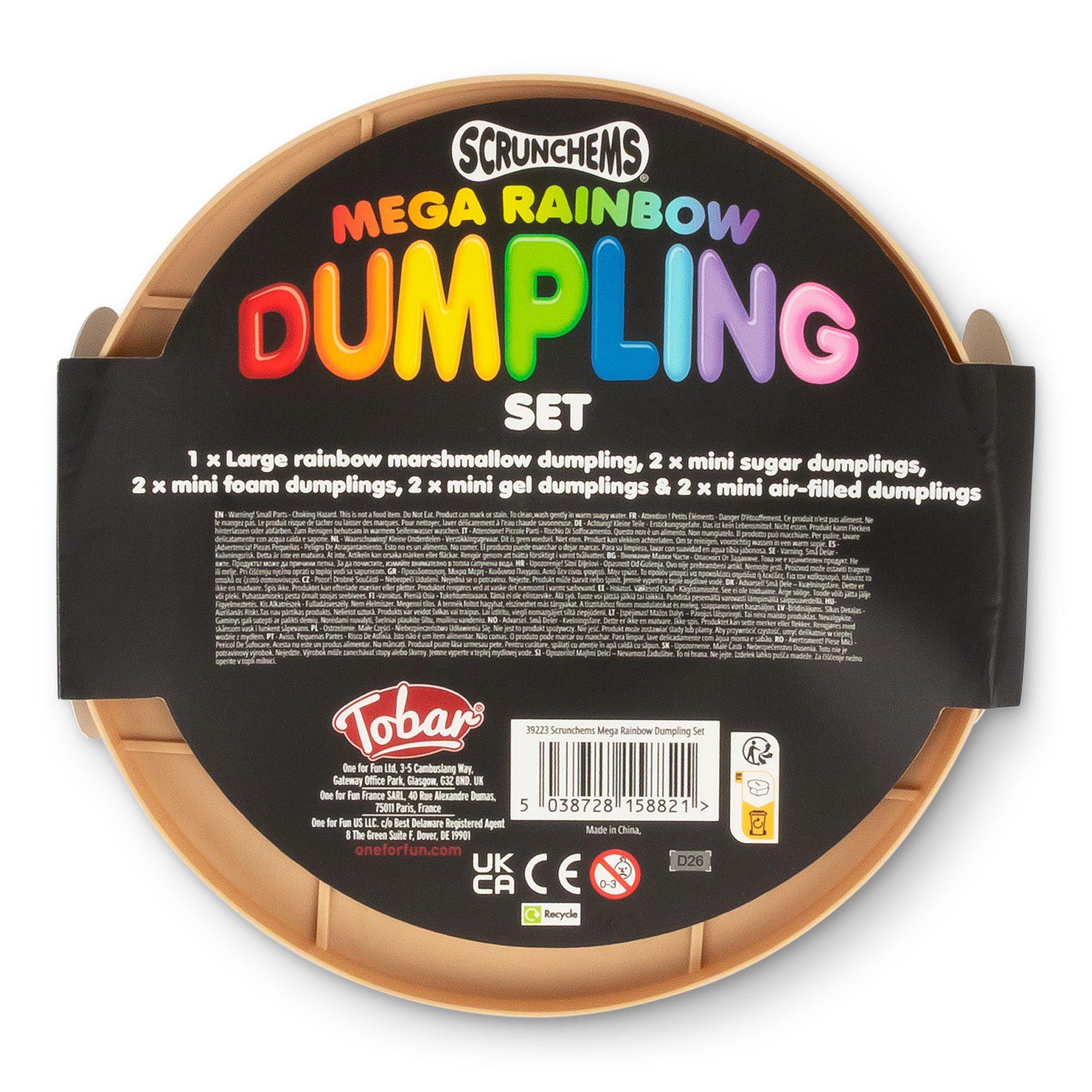 Scrunchems Mega Rainbow Dumpling Set – Squishy Sensory Fidgets - Image 7