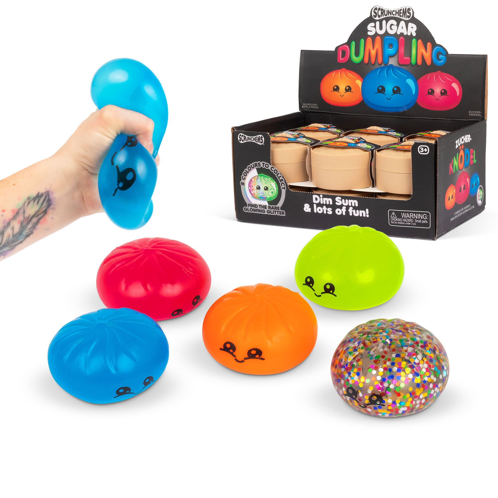 Scrunchems Sugar Dumpling Squishy – Collectible Sensory Fidget - Image 8