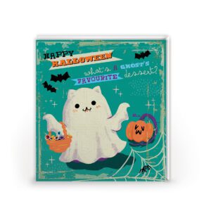 Happy Halloween Greetings Card For Kids
