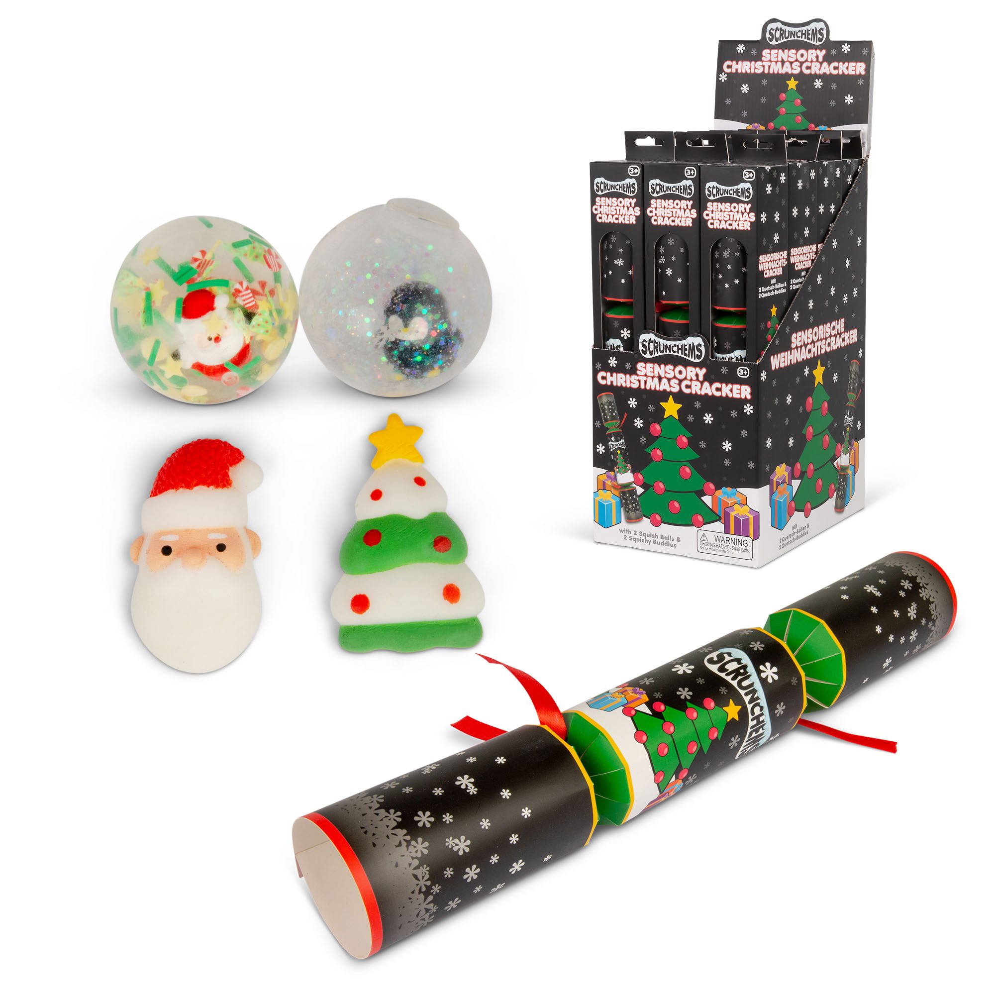Scrunchems Giant Christmas Cracker - Sensory Fidget Toys - Image 3