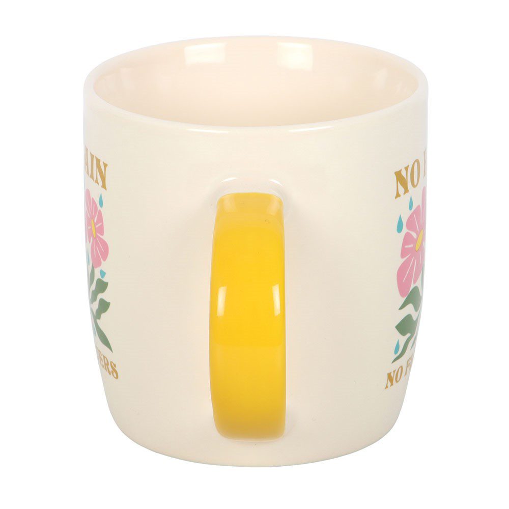 No Rain No Flowers Ceramic Mug - Image 4
