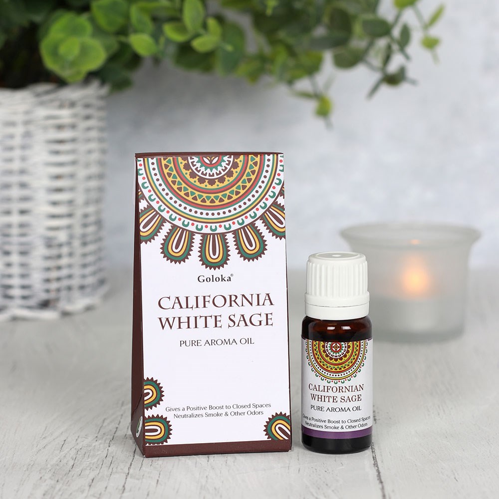 Goloka California White Sage Fragrance Oil – 10ml
