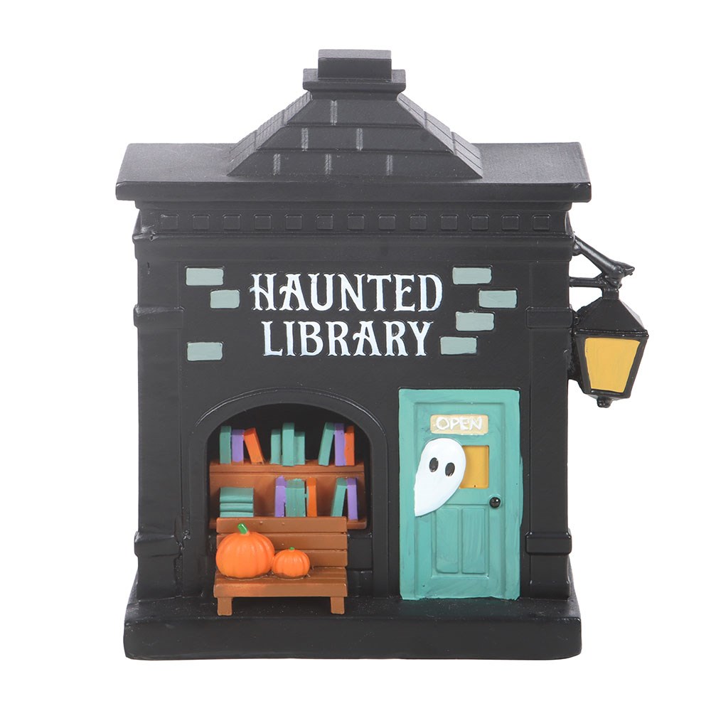 Haunted Library LED Light Up Decoration