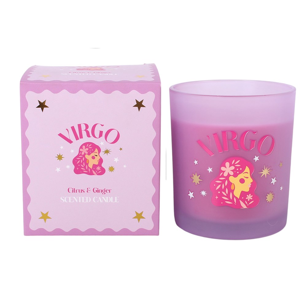 Zodiac Zest Virgo Citrus & Ginger Candle